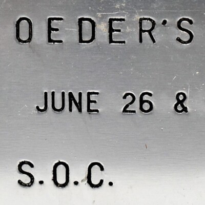 1971 Oeder's Lake Antique Auto Club Car Show SOC AACA Hamilton Township Ohio