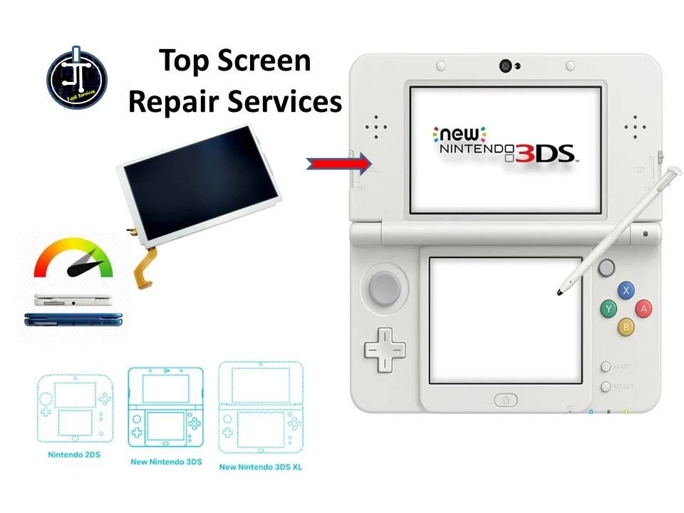Nintendo Video Game Replacement Parts & Tools for Nintendo 3DS