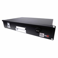 ProX T-2RD-12-MK3 2U Black Pro Audio Metal Rack Drawer 12" Depth