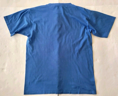 ONEITA / Tシャツ/XL/コットン/BLU// Vtg Oneita XL Blue Los Angeles Single Stitch Cotton Crewneck Tee