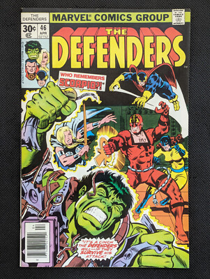 Defenders #46 (1977) 1st app of a Nick Fury Life Model Decoy  Bronze Age KEY 