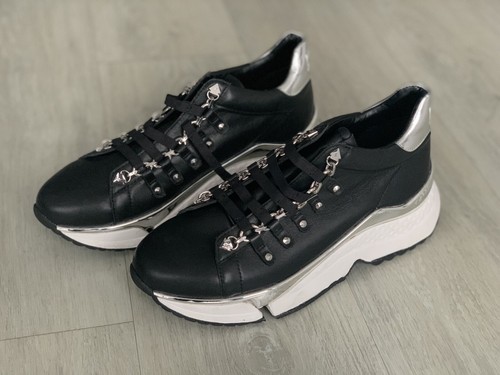 Karl Lagerfeld Aventur Leather Trainers 
