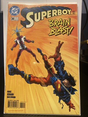 Super boy: Brain Blast! #34 1996 DC Comics