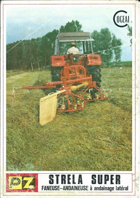 Farm Equipment Brochure - Cogeai - Strela Super - Faneuse Tedder FRENCH (F6858)