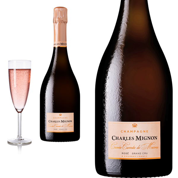 Champagne Rosé Grand Cru Brut CuvéE Comte De Marne Von Charles Mignon-image