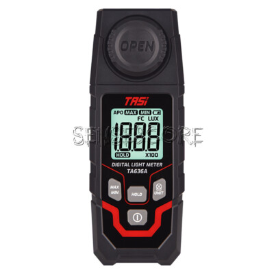 TA636A Digital Light Meter Illuminance Lux Meter Illuminometer Handheld Ambient