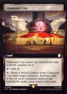 Diamond City - 439 Extended Not Foil MTG Fallout