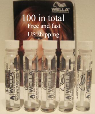 100x Wella Oil with Vitamin E Professionals Oil Reflections Smoothing 2ml