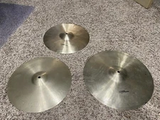 GROOVE PERCUSSION & Zildjan 16" & 14” brass CYMBALS
