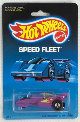 1989 Hot Wheels Speed Fleet Main Line XT-3 #4 #1484