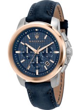 Maserati R8871621015 Successo Cronografo Orologio Uomo 44mm 5ATM