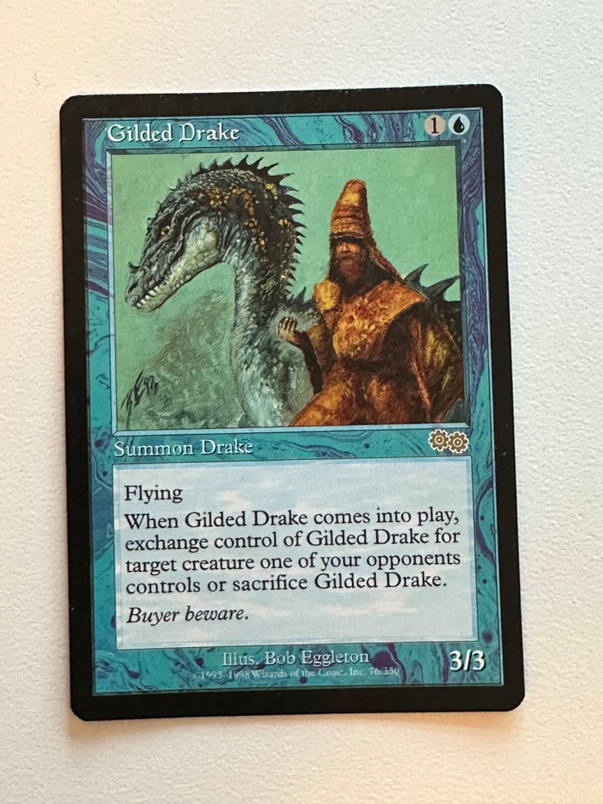 MTG Gilded Drake Urzas Saga English - MTG - LP
