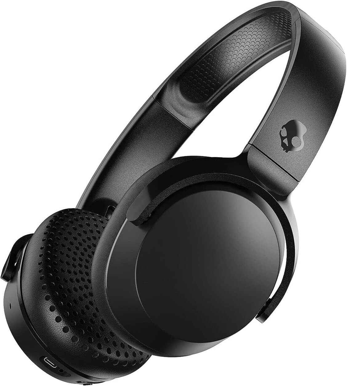 Skullcandy Riff 2 Cuffie Wireless On-Ear con Microfono, 34 Ore di Nero