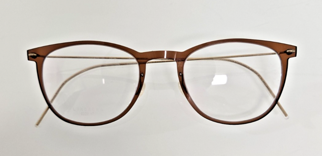 LINDBERG NOW MOD. 6529 COL. 2-GT BROWN- MATT GOLD TEMPLES