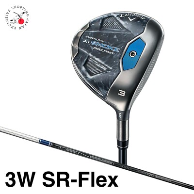 Callaway PARADYM Ai SMOKE MAX FAST Fairway Wood 3W SR-Flex Tensei40 Carbon Shaft