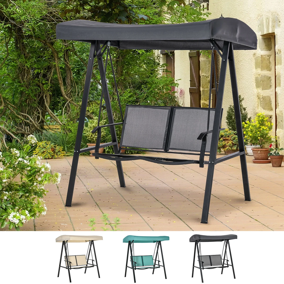 Garden swing seat ebay new arrivals