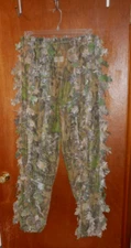 Mossy Oak Pants Men's L/XL Light Covering Camo Hunting Gear INSEAM 34 in