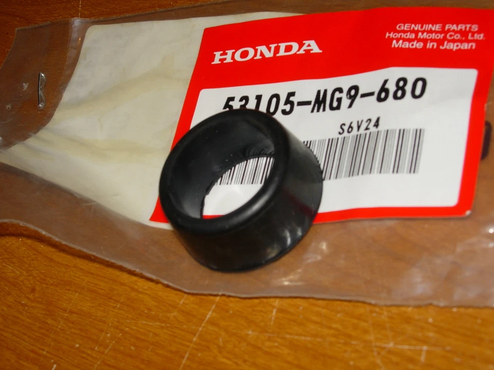 85-87 GL-1200 GoldWing VT1100-C Honda New Handle-Bar End Ring No. 53105-MG9-680 - Image 2 of 2