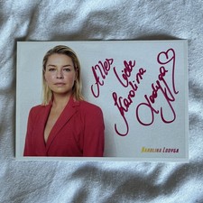 Autogrammkarte Karolina Lodyga 2026 Handsigni...