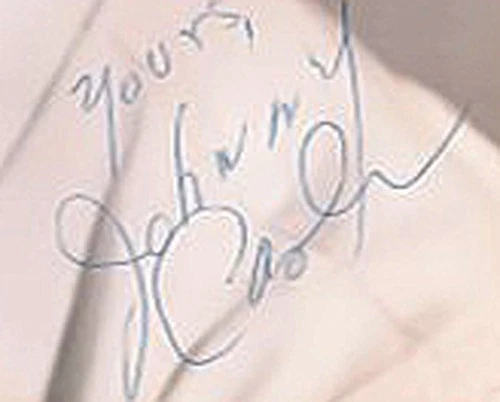 JOHNNY CASH I WALK THE LINE EP GOLD RECORD W-PRINTED AUTOGRAPH RARE SUN LABEL Foto 3 de 3