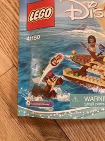 LEGO Disney Moana&rsquo;s Ocean Voyage 41150 Set 99% COMPLETE No Box Moana Kids Toys