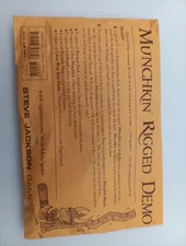 2007 Steve Jackson Games MUNCHKIN Rigged Demo Card Set SEALED! RARE! T1250