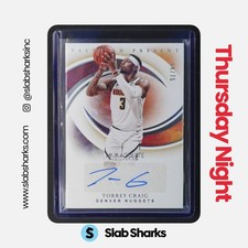 2019 IMMACULATE COLLECTION TORREY CRAIG PAST & PRESENT SIGNATURES AUTO /75