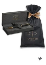 PARKER 2182622 V3 Ballpoint Pen Ingenuity Black GT Medium Point Oil-based