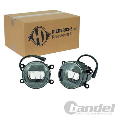 DIEDERICHS TUNING LED NEBELSCHEINWERFER SATZ passend für CITROËN C-CROSSER C3 C4