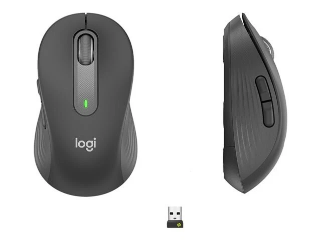 Logitech Signature M650 L Wireless Mouse For Business Right Hand - Graphite - Image 3 of 4