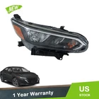 Fit For Nissan Sentra S SV 2024-2025 Headlight Headlamp Clear RH Black Housing