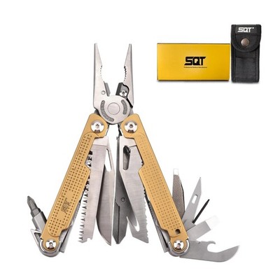 SQT2048 20 in 1 Multitool Foldable & Self Locking Professional Tool for DIY Home