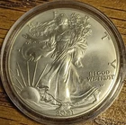 Silver Eagle 1 oz CHOICE BU .999 fine Silver Bullion 1 Troy Ounce- 2021