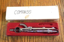 Vtg KOH-I-NOOR RAPIDOGRAPH #3175 Engineering Drafting Compass w/ Beam Attachment