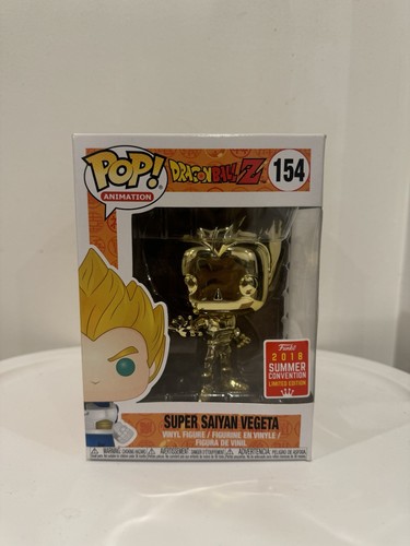 Funko Pop 154 Super Saiyan Vegeta Gold. de segunda mano por 28 EUR en Madrid en WALLAPOP