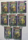 8 VINTAGE Teenage Mutant Ninja Turtles Figure Lot DON MIKE SHREDDER FOOT TMNT