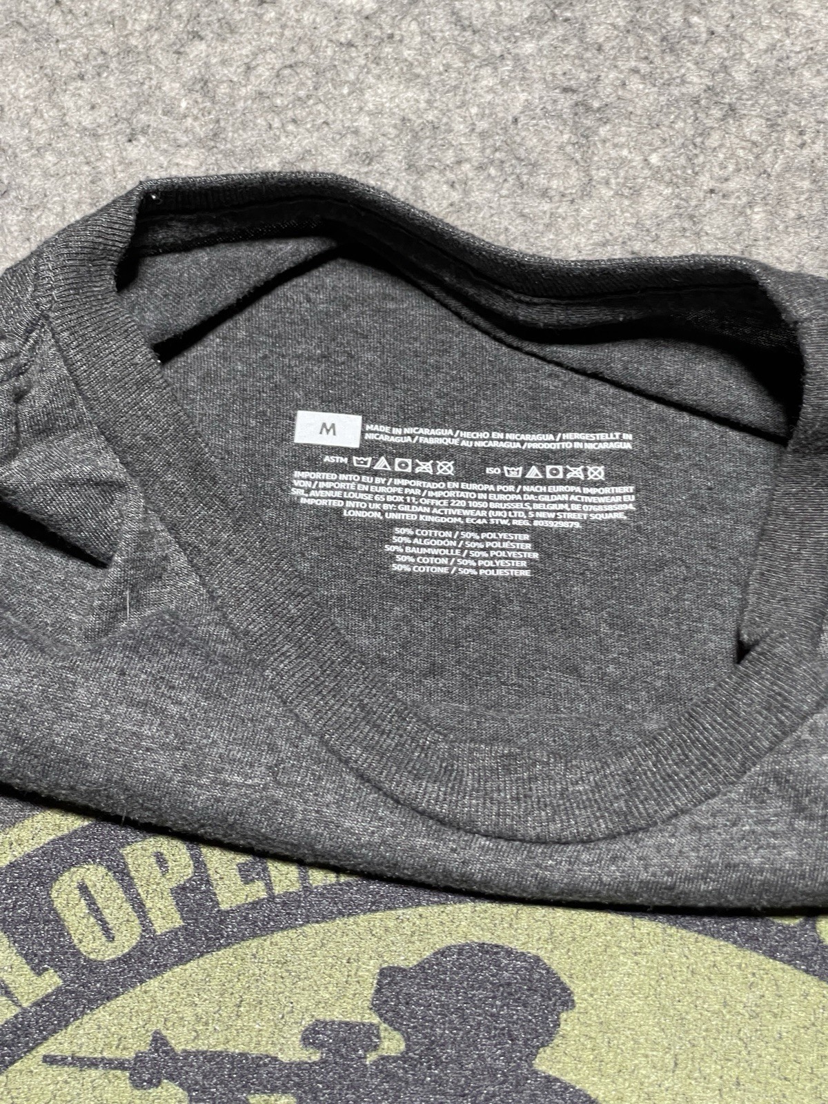 K9 Special Operator Dog Handler Gray Medium Never… - image 6