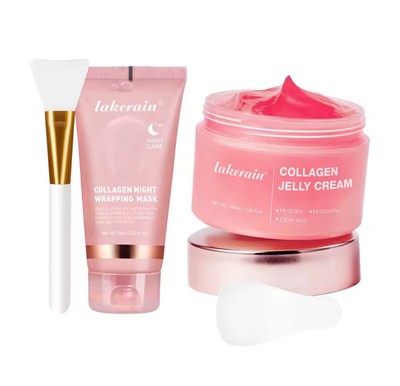MEDICUBE Collagen Firming Set Night Wrapping Mask Collagen Jelly Cream/ K-Beauty