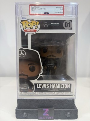 Funko Pop! Formel 1 F1 Racing Lewis Hamilton #01 PSA 8,5
