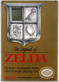 Legend of Zelda Set The Adventures of Link Nintendo NES New Sealed WATA Graded