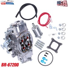 750 Cfm Aluminum 4 Barrel For Holley Double Pumper Race Carburetor Br-67200