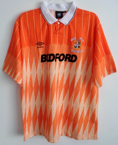 Luton Town Football Shirt Mens XL Umbro 1989 -1990  Away Club Re Issue Jersey