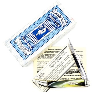 Navaja de bolsillo Case Classic 1992 como nueva caja sujetador 71098 Texas palillo de dientes Buffalo Swirl