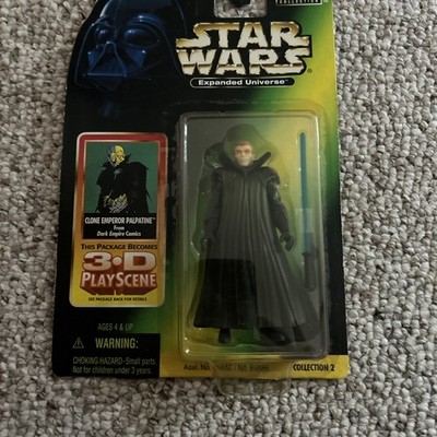 Star Wars CLONE EMPEROR PALPATINE Figure Expanded Universe Dark Empire Comics