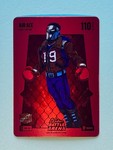 Bo Jackson Battle Arena ‘Air Ace’ Ace Bailey Red Brawl Battlefoil #RBF-85