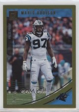 2018 Panini Donruss Press Proof Gold 24/50 Mario Addison #45 a2f
