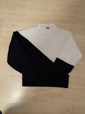 s.Oliver Black Label Pullover (schwarz/creme) Gr. 38