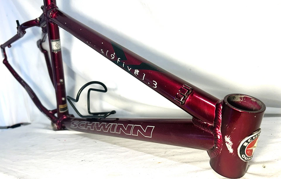 Vintage Schwinn S[9five].3 aluminum Mountain Bike frame mtb race S95.3 17" 16.5" - Image 2 of 4