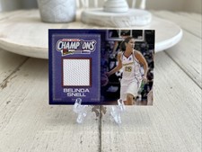 2008 Rittenhouse WNBA Champions Jersey Relic #/444 Belinda Snell Phoenix Mercury