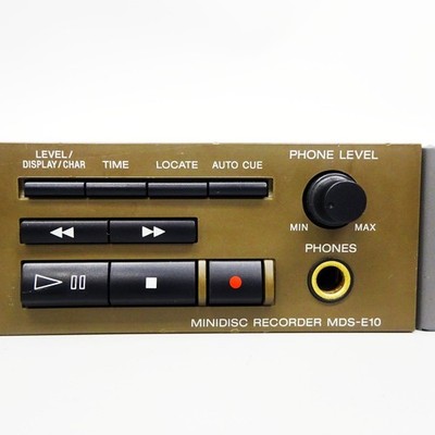 SONY MDS-E10 Professional MD Recorder Player Rack Mount Japan Used